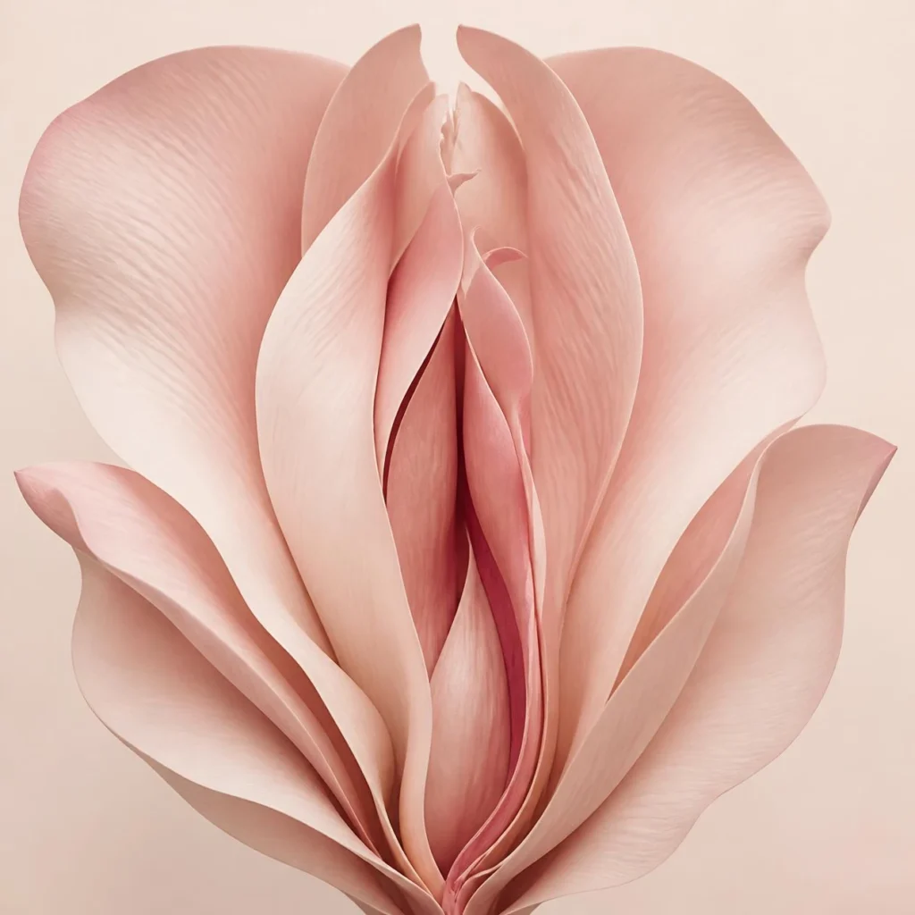 une fleur stylisée, abstraite et élégante, évoquant délicatement la féminit 20260830 195207 0000